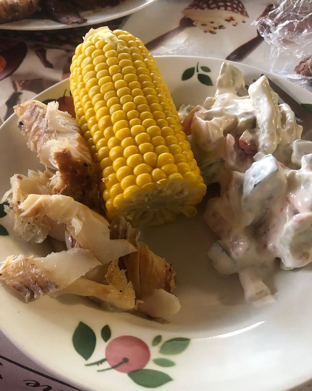 ekaterinagorhckova в LOOKY. . Keto  ужин на даче �...