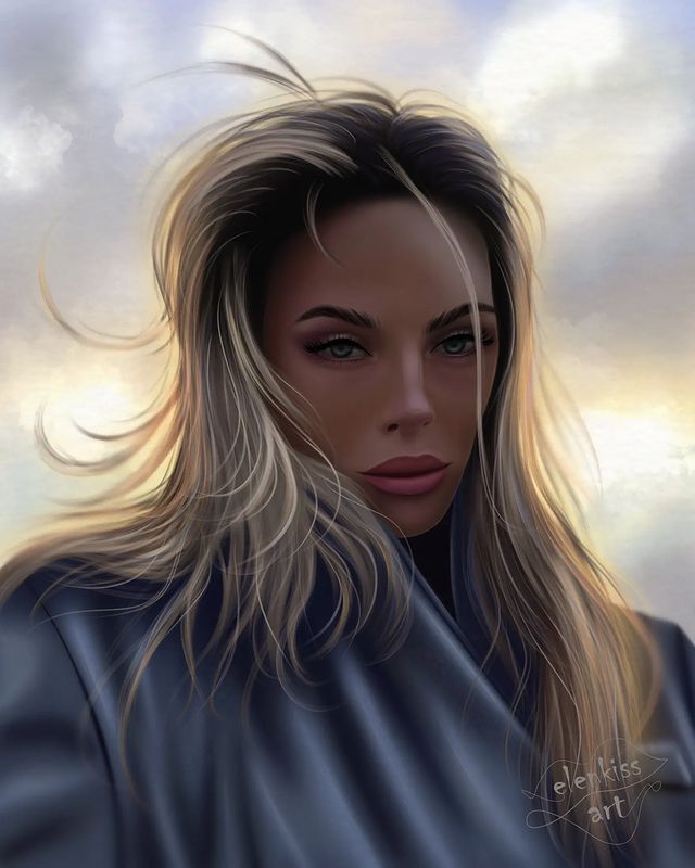 elenkiss.art в LOOKY. #digital_art,#pencilartist,#artgallery,#digitalartwork,#portraits,#digitalportrait. #digital_art #pencil...