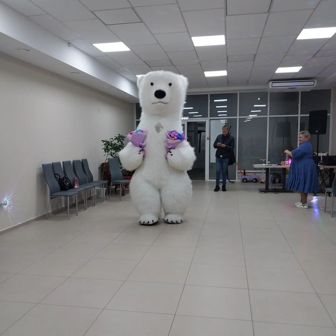 iuliia_koz_lova в LOOKY — Вот такой замечательный мишка поздравлял наших юбилярш с юби