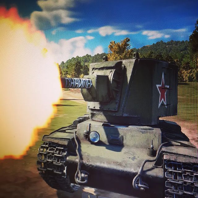 kot_i_ivan в LOOKY. #WarThunder,#Kv-2. #WarThunder #Kv-2