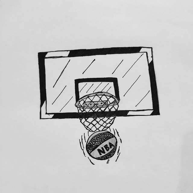 8timikmekkko в LOOKY. #баскетбол,#basket,#nbayoungboy,#рисунок. Вроде все просто: мя...