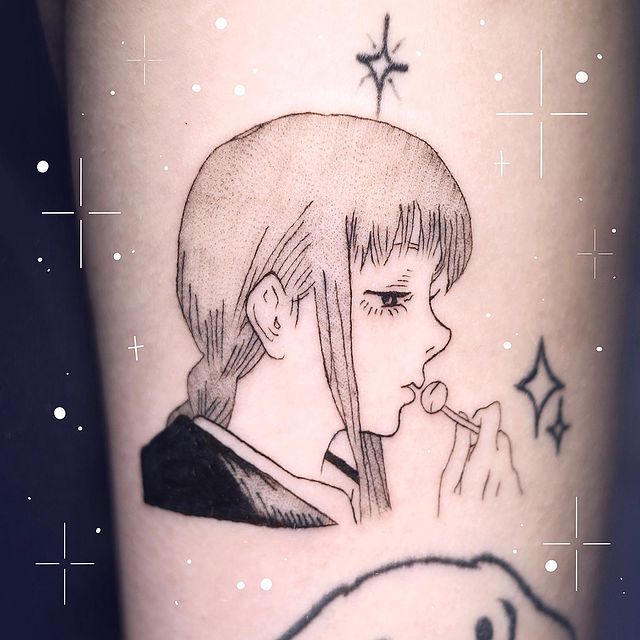 fatestatts в LOOKY. #тату,#татуировка,#tattoo,#tattoos,#татумастер,#татудомодедово,#татудмд,#татумосква,#татумск,#человекбензопила,#chainsawman,#anime,#animetattoo,#аниме,#аниметату. эту девочку сделала ...
