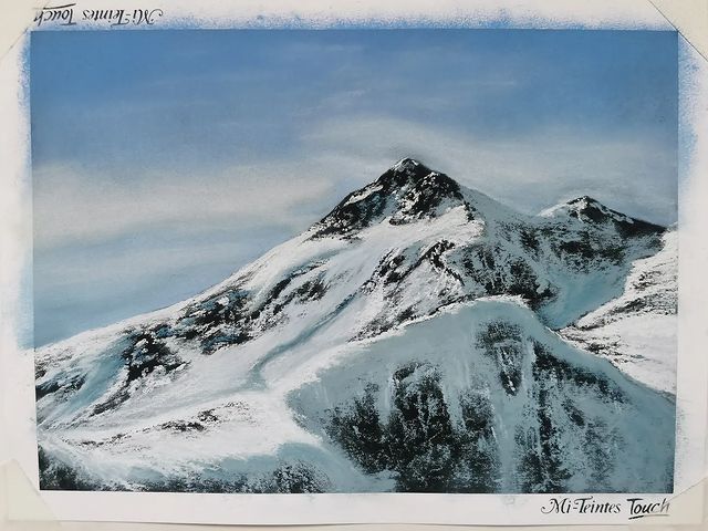 slastina_art в LOOKY. #пастель,#бумагадляпастели,#рисунокпастелью,#pastelmat,#artist#stabilo,#canson,#unison,#softpastel. Лучше гор могут быть...