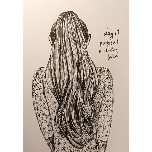 nastiasolkina в LOOKY. #inktoberrussia2022day19,#inktober2022,#inktoberrussia2022,#art. День 19, тема ponyta...