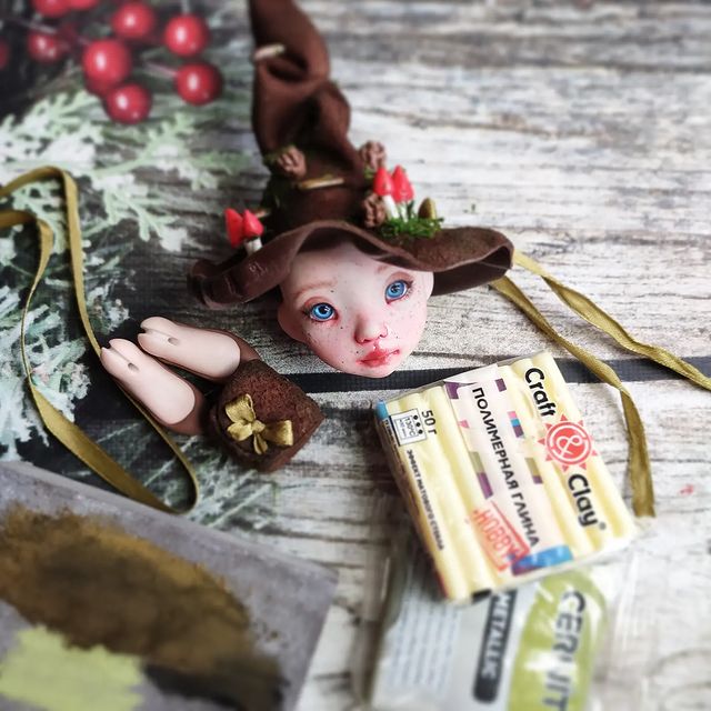ekaterina__morozova_dolls в LOOKY. #ооак,#бждкуклы,#бжд,#porceliandoll,#dollhouse,#doll,#collectiondolls,#artistdoll. Голубоглазая
Ведьма ...