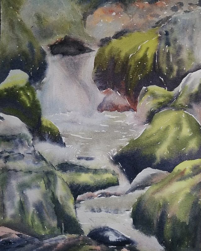 anna_m_handmade в LOOKY. #учусьрисовать,#мечтай_и_рисуй,#most_art01_зарядка,#акварельнаязарядка,#акварель,#акварельныйэтюд,#акварельнаяживопись,#watercolorart,#art,#watercolor. Акварельная зарядка ...