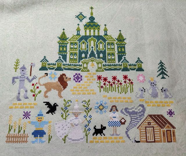 diananimfs в LOOKY. #совиныйлес,#изумрудныйгород,#процесс,#вышивка,#вышивкакрестом,#crossstitch,#owlforest,#emeraldtown. #совиныйлес #изумруд...