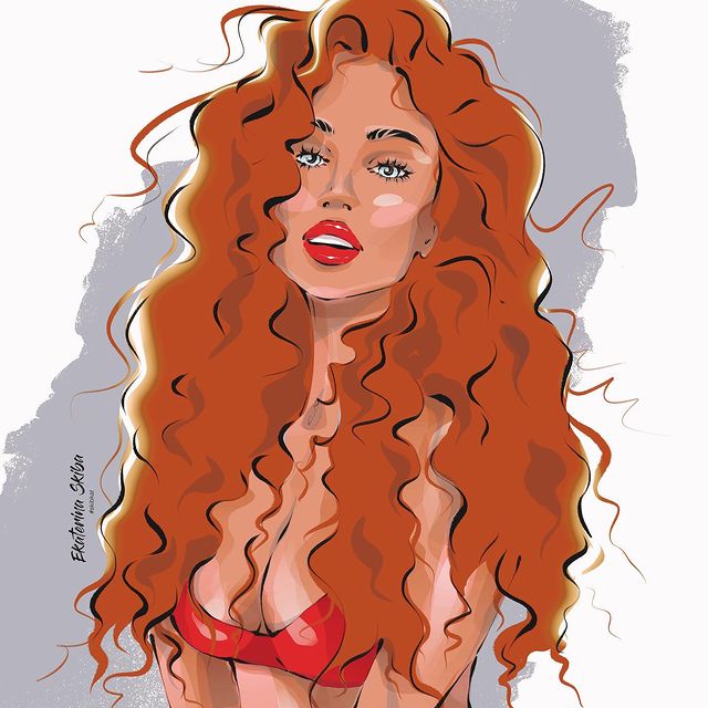 skibakatrin в LOOKY. #procreate,#illustration,#phworthy,#phmodel,#digitalart,#skibkat. @angelin_a_michelle ...