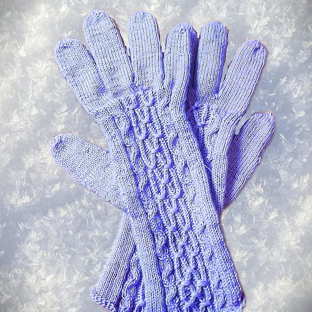 annamihalcenko64 в LOOKY. #вязание,#рукоделие,#спицы,#перчаткиспицами. Вот такая красота по...
