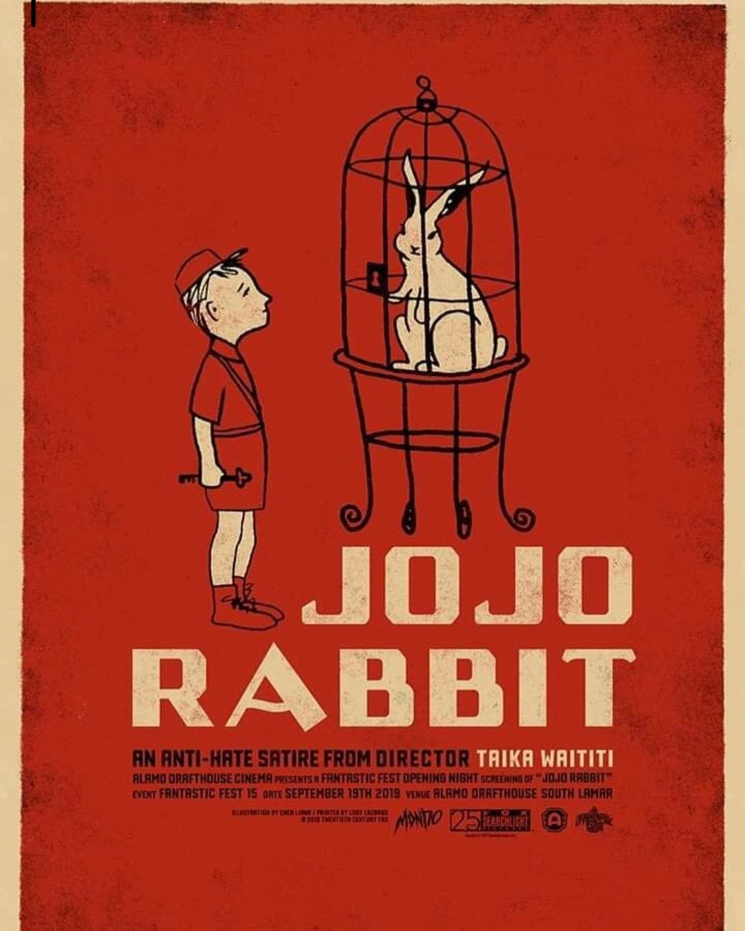 bartholomew_jo_jo в LOOKY — Это постер к фильму 2019 года «Кролик ДжоДжо». Пересмотреть 