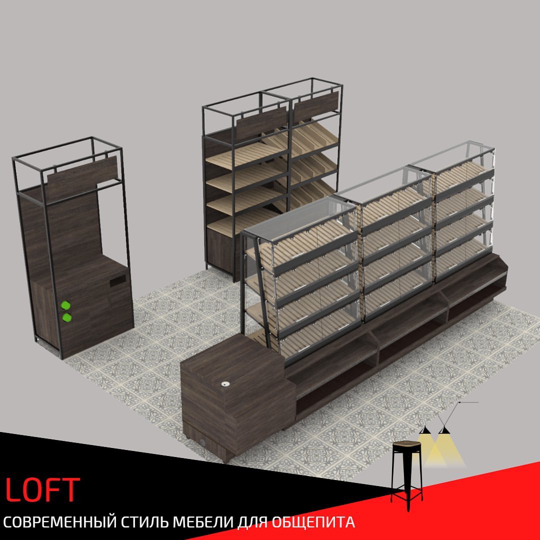 shelfmarket in LOOKY. . ❗️Мебель LOFT❗️ для ...
