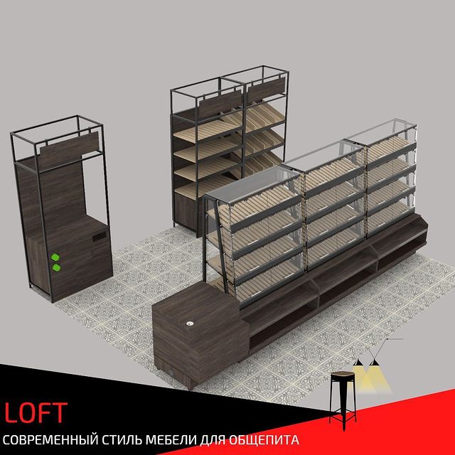 shelfmarket в LOOKY. . ❗️Мебель LOFT❗️ для ...