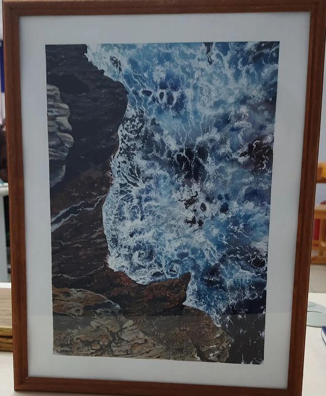 kitaevanp в LOOKY. #море,#акварель,#морскойприбой,#kitaeva_watercolour. Пенные кружева
32×42...