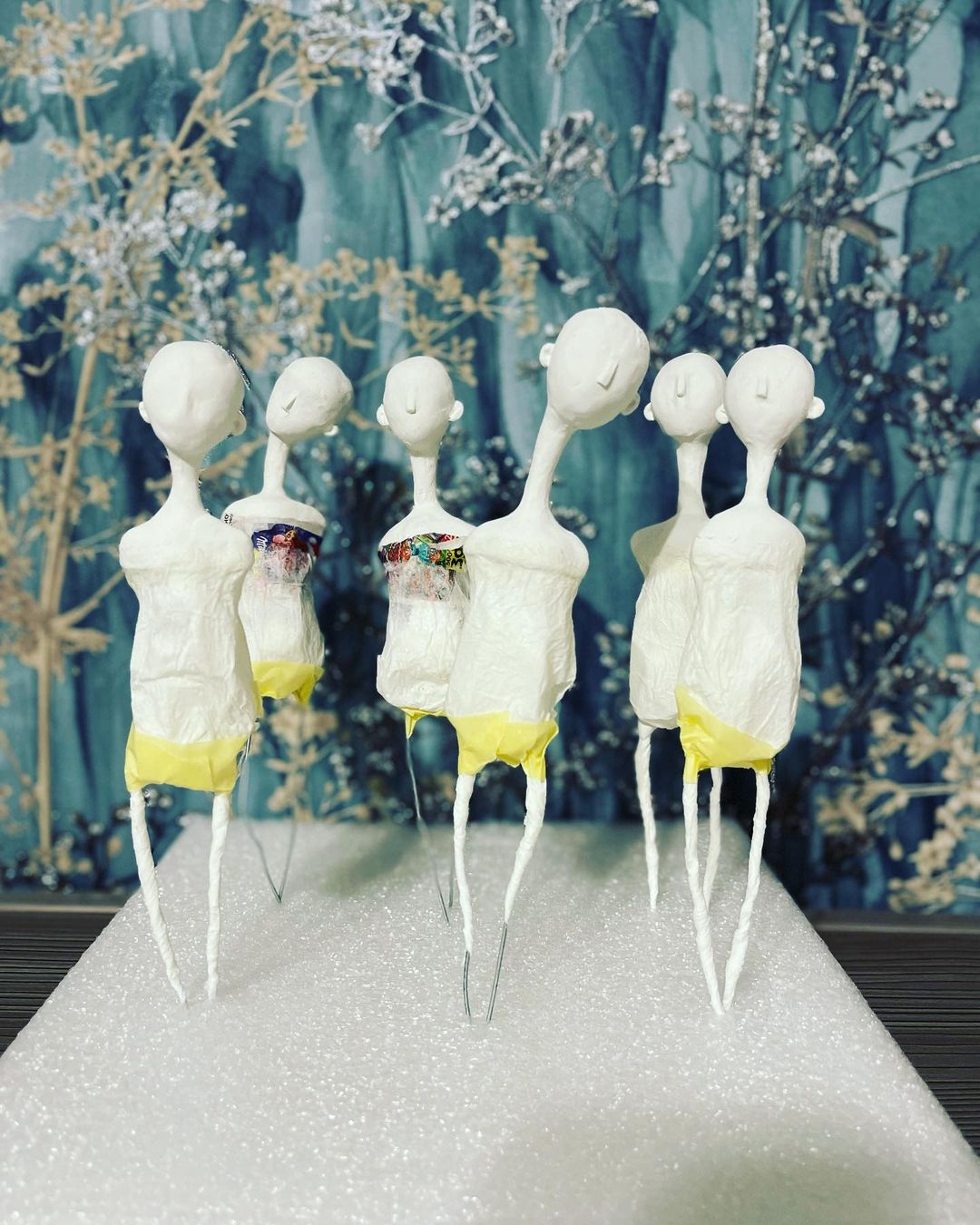 morskie_ritmi in LOOKY. #куклыручнойработы,#новыйгод2023,#выставкакукол,#doll,#папьемаше,#pinterest,#sea_rhythms. Готовлюсь к выставке...
