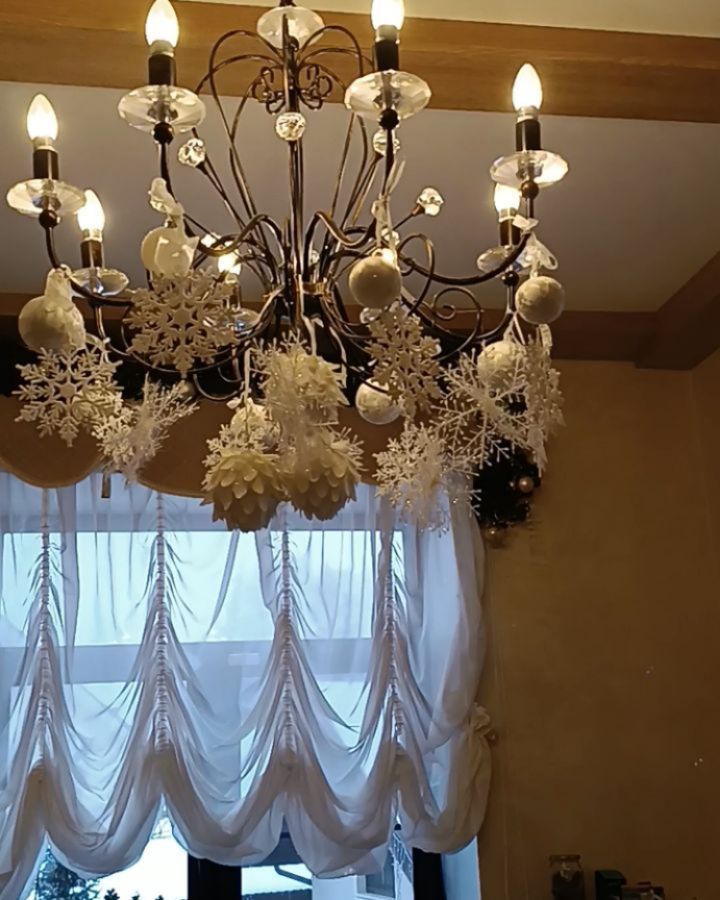 artboosdecor in LOOKY. #новогоднееоформдениедома,#декорированиекоттеджа
#домкновомугоду. Оформление кухни-гос...