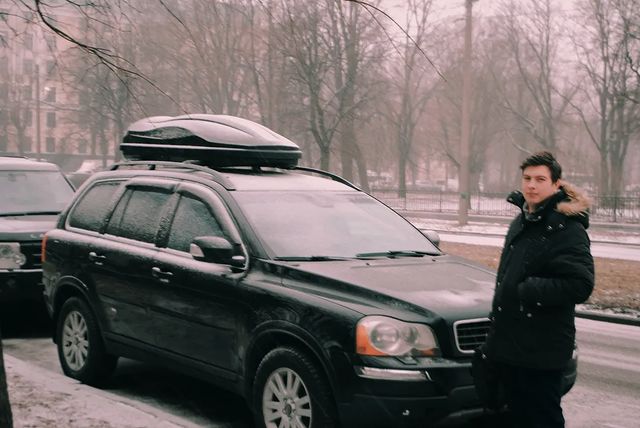 kostya_nester в LOOKY. #Volvo#XC90#SanktPeterburg#winter#firstsnow. #Volvo#XC90#SanktPet...