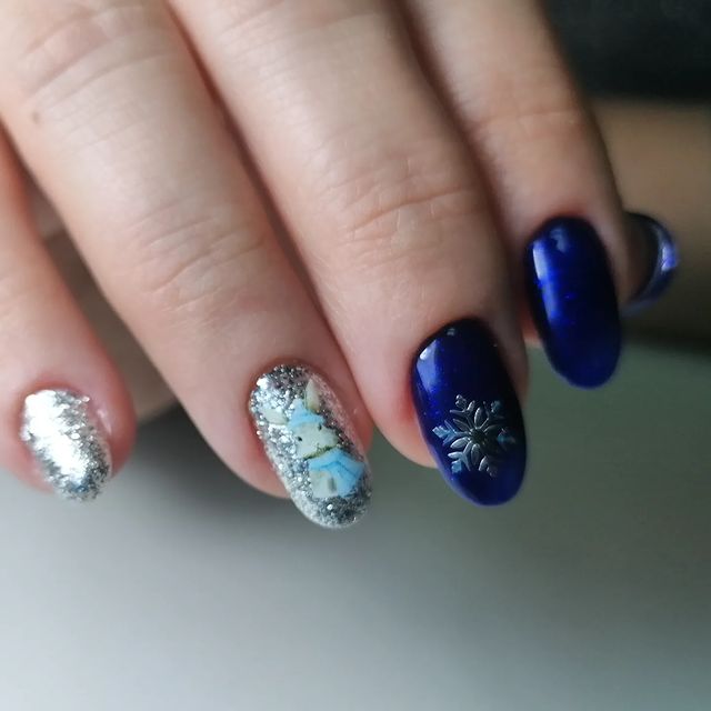 bryleeva в LOOKY. #синийгель,#маникюрногти. #синийгель #маникюрн...