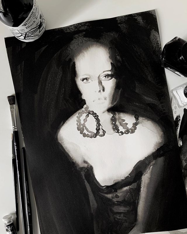 myaso.art в LOOKY. #fashionportrait,#fashiondrawing,#inkart,#inkportrait,#inkillustration,#чернобелыйпортрет,#blackandwhite,#портреттушью,#fashionillustration,#художникмосква,#художникграфик,#contemporaryportrait,#myasoart,#catchthelight,#женскийпортретмосква,#взгляд. Друзья, сейчас я в р...