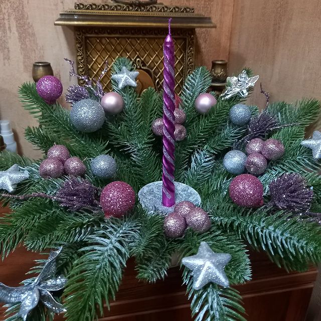 nataliia.chkalova в LOOKY. #мастералобни,#новыйгод,#рукоделие,#композициянастол,#творчество,#подарки. Новогодняя композици...