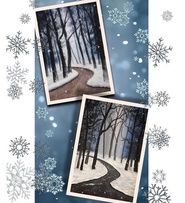 lisa_sestra в LOOKY. #рисование,#акварель,#акрил,#watercolor,#acrylic,#watercolorpainting,#acrylicpainting,#рисуем,#рисовать,#зима,#декабрь,#природа,#nature,#winter,#december,#праздниккнамприходит,#вечер,#пейзаж,#картина,#рисуюкакмогу,#ярисую,#рисуюкаждыйдень,#лес,#яхудожникятаквижу,#рисунок,#winterwonderland,#wintervibes,#hollydays,#snow. Друзья, мы, Юля @lis...
