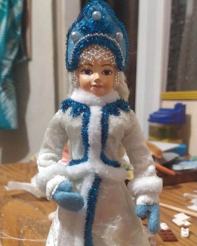 niki_nezumi в LOOKY. #снегурочка,#снегурочкасвоимируками,#снегурочка,#снегурочка❄️,#снегурочкаидедмороз,#снегурочкакукла. Ребятки! Смотрите ка...