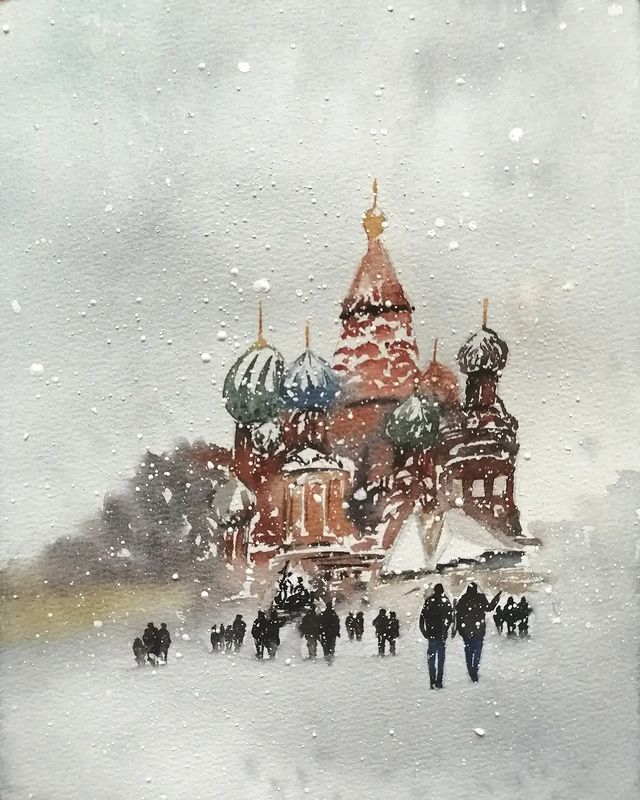 anna_m_handmade в LOOKY. #учусьрисовать,#мечтай_и_рисуй,#most_art01_зарядка,#акварельнаязарядка,#акварель,#акварельныйэтюд,#невскаяпалитра,#баохонг,#акварельнаяживопись,#артзима,#watercolorart,#art,#watercolor. Совсем забыла выложи...