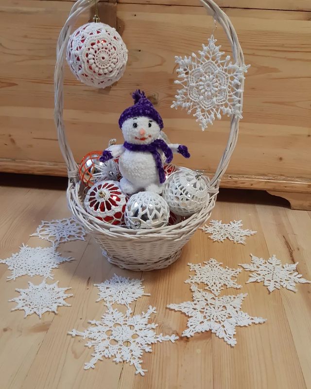 nadezda_vyasanie в LOOKY. . Корзинка обвязанных ...