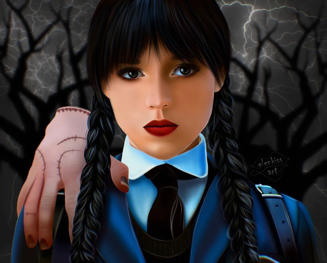 Челлендж "Wednesday" 😈 от @andrushok.art 

#wednesday_andrushok #wednesdayaddams #wednesday_addams #wednesday #wednesdaynetflix