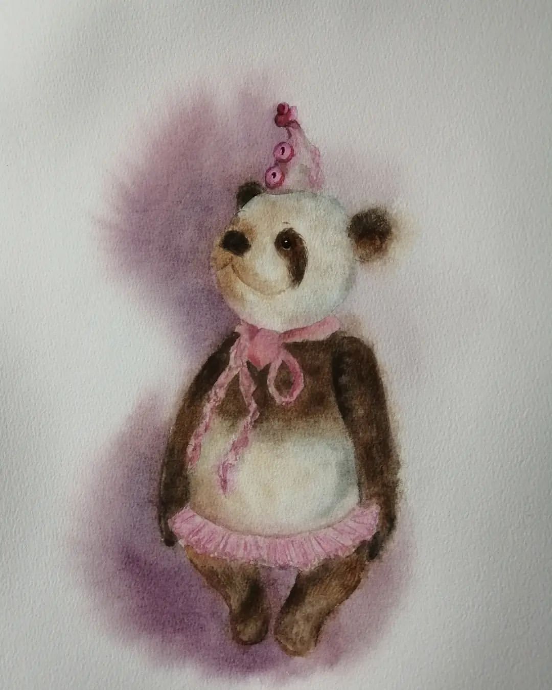 anna_m_handmade in LOOKY. #мечтай_и_рисуй,#акварельныйэтюд,#акварель,#артзима,#игрушкиакварелью,#watercolor,#sketching,#art. И ещё чуточку атмосф...