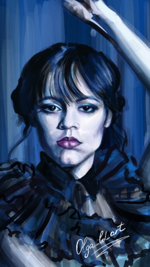 olga_landscape_art в LOOKY. #wednsdayadams,#portrait,#procreate,#sketching,#fastsketch,#art_procreate,#wednsday_dance. Этот сериал посмотре...