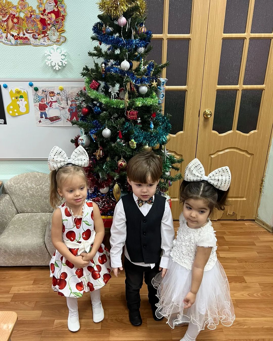 Новогодний утренник в детском саду) #новыйгод #утренник newyear