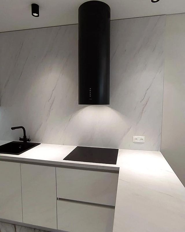 kuhni_white_mall в LOOKY. . Глянцевая белая кухн...