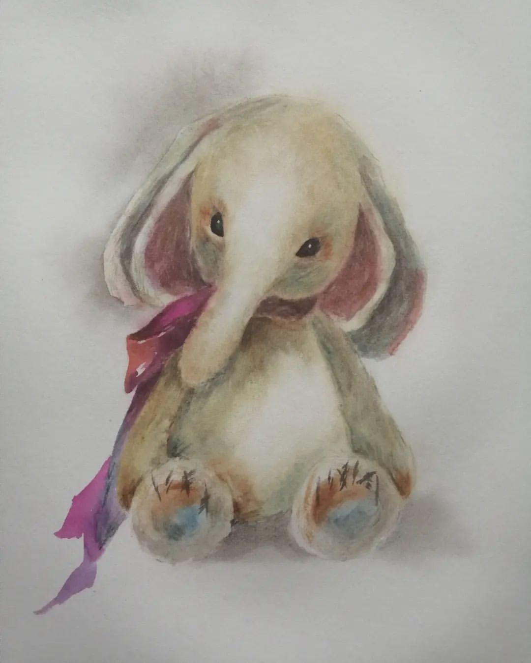 anna_m_handmade in LOOKY. #watercolorart,#art,#акварель,#акварельныйэтюд,#артзима,#игрушкиакварелью,#учусьрисовать,#мечтай_и_рисуй,#немишки. "не мишки" с @natali...