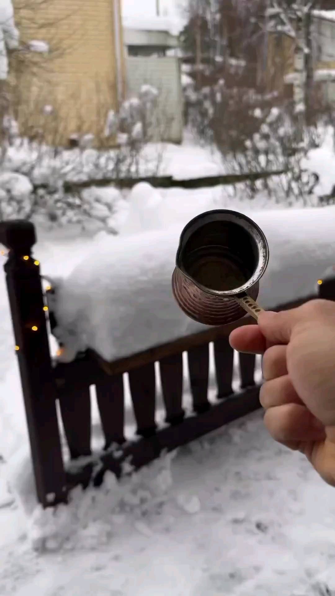 dino_selimi в LOOKY. #turkish,#coffee,#snow,#reels. #turkish #coffee #sn...