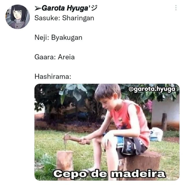 garota.hyuga в LOOKY. #animesbrasil,#fyy,#memesbrasil,#anime,#naruto,#narutoshippuden. CEPO DE MADEIRA👍
•
...