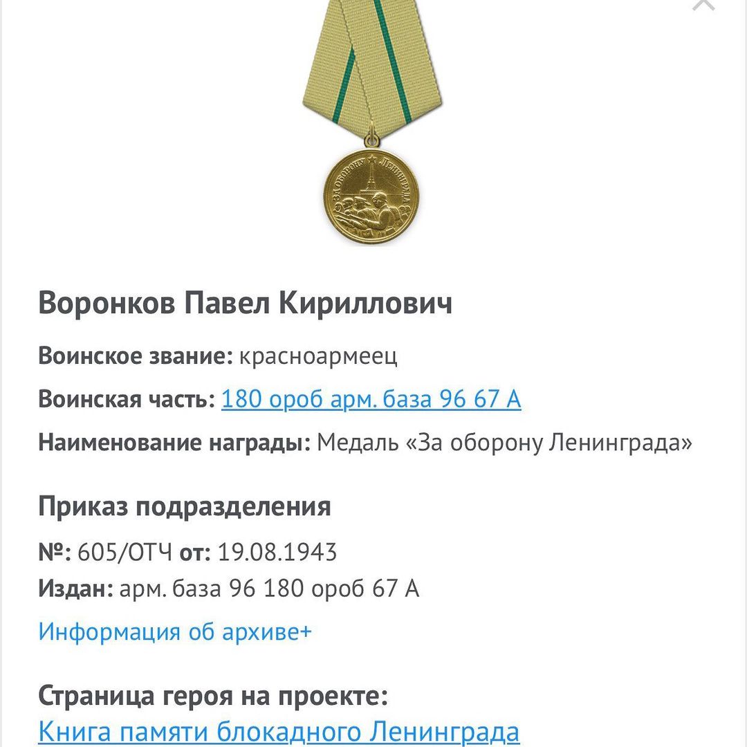 dimafamilyheritage in LOOKY. . Воронков Павел Кирил...