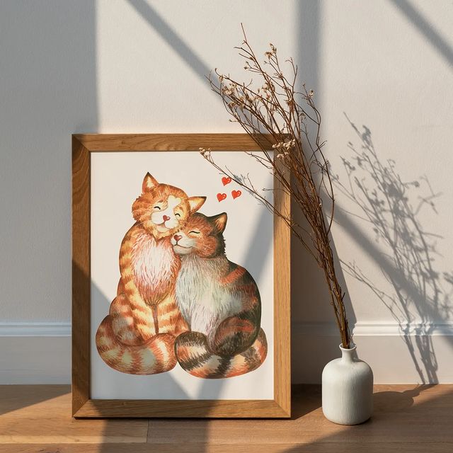 mariiavorbeva в LOOKY. #иллюстратор,#арт,#книжная_графика,#watercolorillustration,#illustration,#детскаяиллюстрация,#иллюстрацияназаказ,#принтнафутболке,#принтнафутболках,#печатьнаодежде,#печатьнаткани,#принтнаткани,#иллюстрациядлявышивки,#рисуюназаказ. Котики готовы😊! Теп...