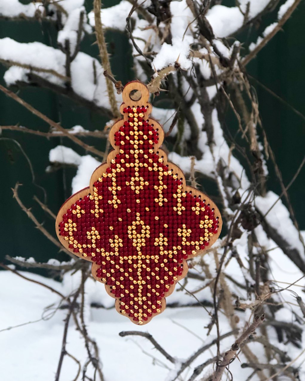 lysasa1976 в LOOKY — Продолжаю вышивать #игрушкинаелкусвоимируками 🎄🎄🎄эту прел