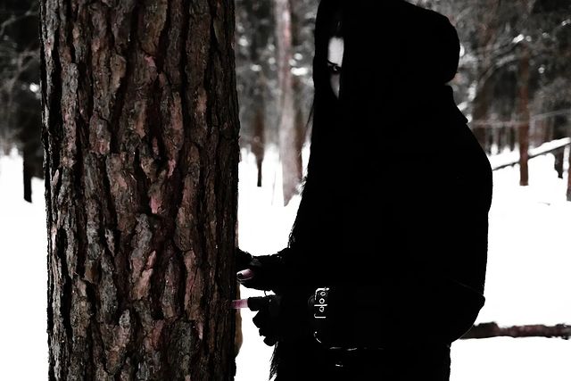 bella666bornswood в LOOKY. #forest,#woods,#walkintheforest,#darkness,#goodevening,#tulpa,#frost,#cold,#snow,#metalhead,#blackmetal,#deathmetal,#darkmetal,#horror,#black,#schwarz. What are you Looking...