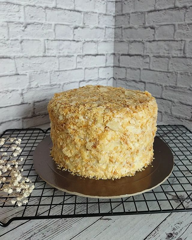_nika_cake_ в LOOKY. . Наполеон 😍 с кремом...