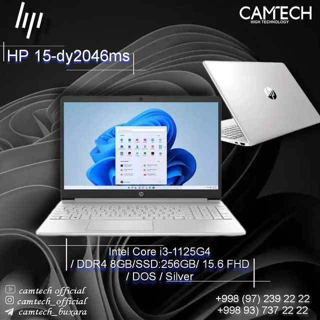 camtech_computers в LOOKY. #acer,#acercomputer,#acercomputer,#asus,#lenova,#hpcomputer,#buxara,#tashkent,#samarqand,#asus,#asuscomputer,#hp,#hpcomputer,#aser. 💻👉 HP 15-DY-2046 
...