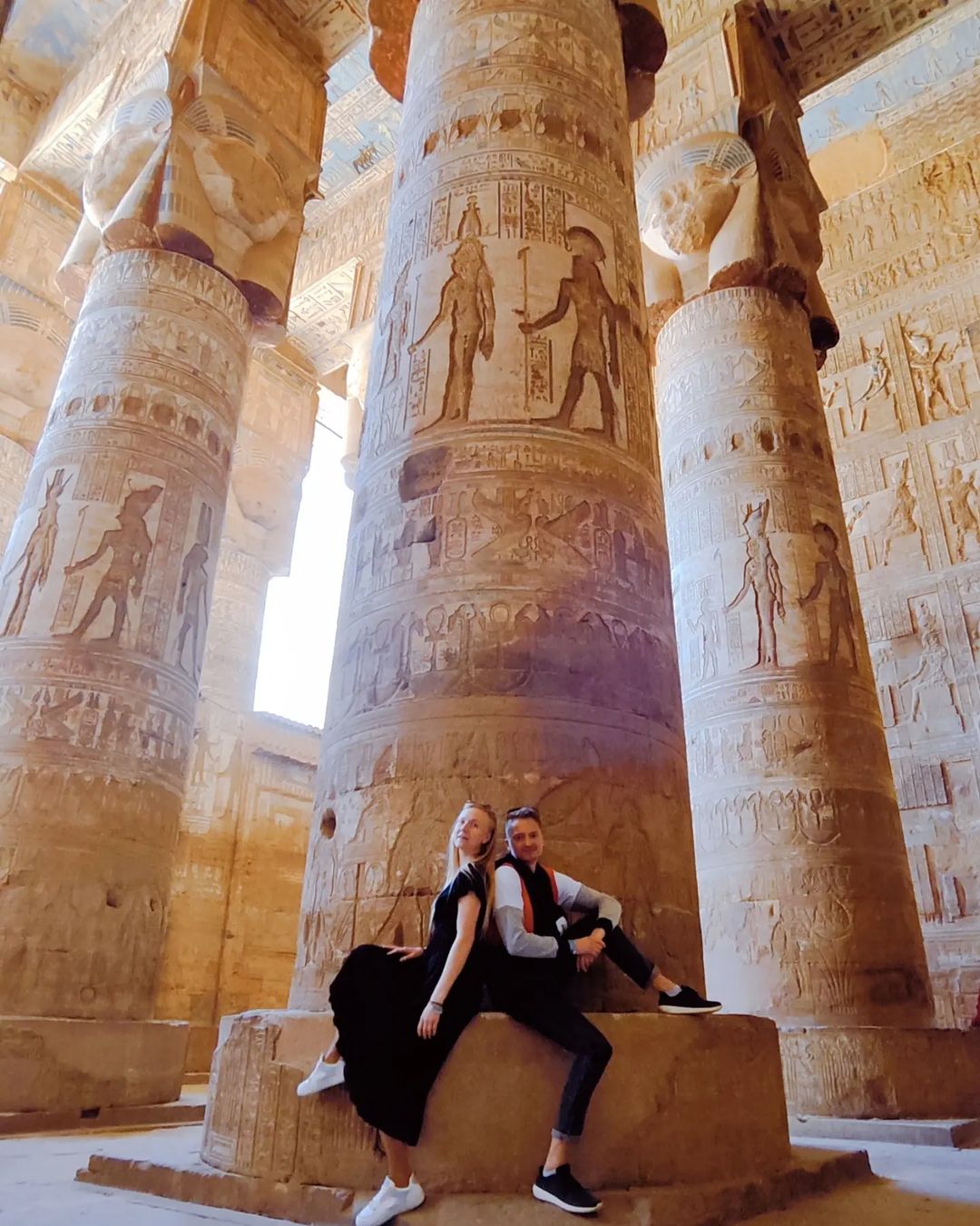 Together in the magic Luxor 😊