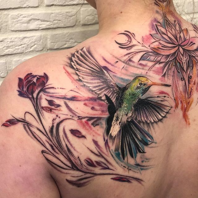 tvortatt в LOOKY. #тату,#татуировка,#акварель,#татумастер,#татуновосибирск,#татуартист,#tattoo,#tattooideas,#tattooing,#tattoowatercolor,#watercolor,#realism,#art. 2 сеанса. Аварель + ...