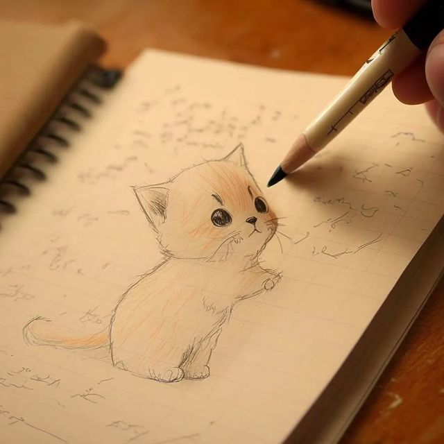 downfisher в LOOKY. #ai,#sketch,#drawing,#kitten,#catart,#illustration,#art,#sketchbook,#pencildrawing,#animals,#petart,#cute,#blackandwhite,#artoftheday,#midjourney,#arttherapy. Ok, what I have trie...