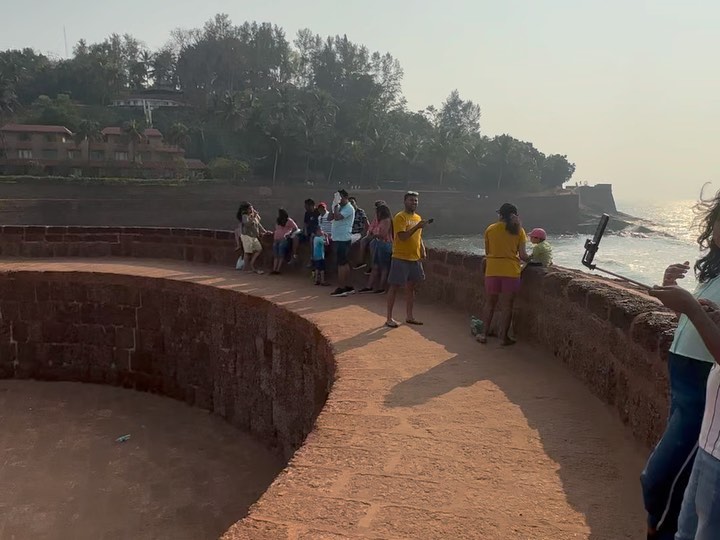 temkasm в LOOKY. #fortaguada,#goa. Прогулялся до форта ...