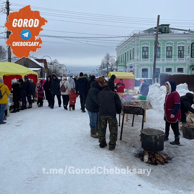 gorod.cheboksary в LOOKY. . Масленица в Марпосад...