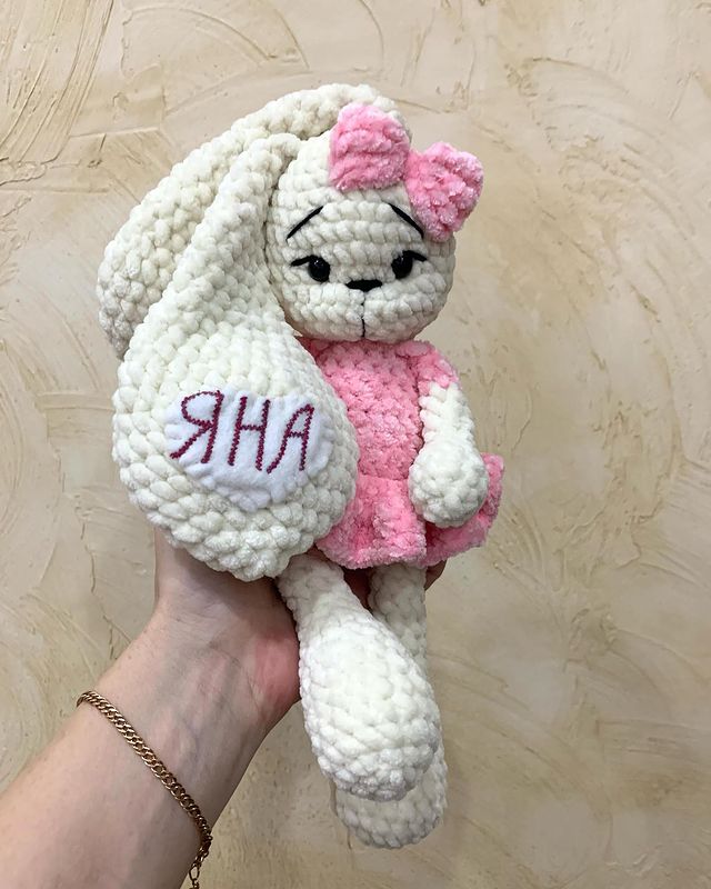 ef_toys в LOOKY. . Именная зайка, выпол...