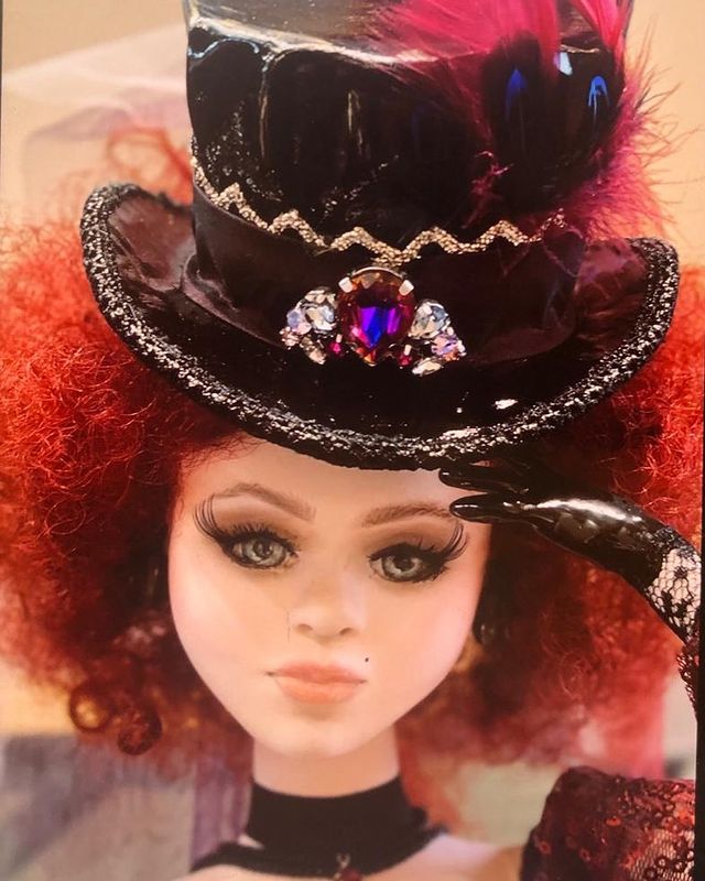 art_sweet.lana.te9ps1k in LOOKY. #makeup,#кукла,#кукларучнойработы,#кабаре,#шляпкиручнойработы,#шляпки,#hendmededoll,#handmade,#artкухня_блюдоготово. Каждой девушке нужно...