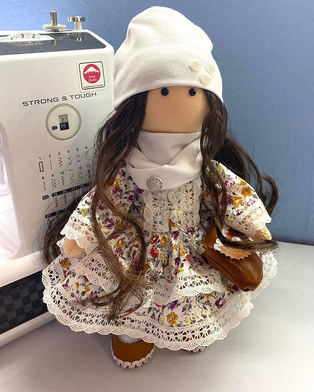 kse.kids в LOOKY. #кукла,#кукларучнойработы,#подарокна8марта,#подарокребенку. Вот такая весенняя д...