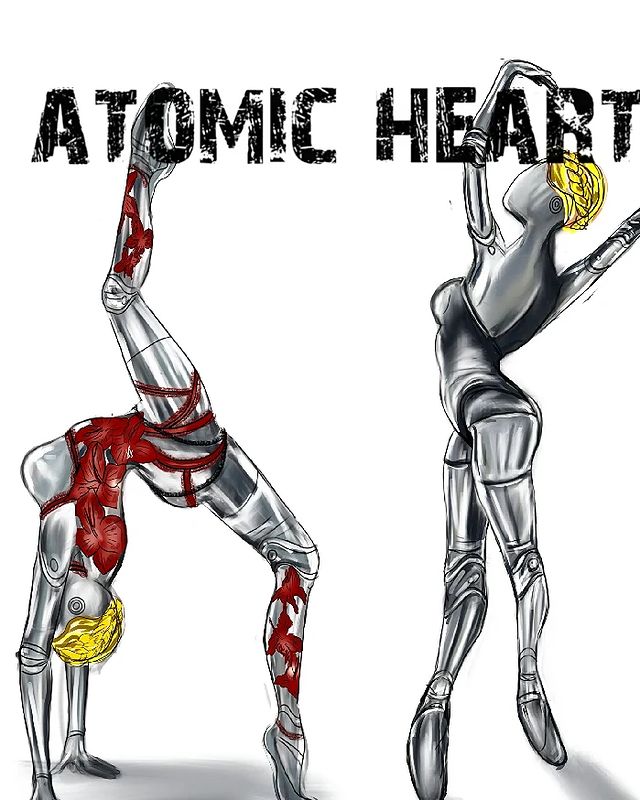 art worker в LOOKY. #atomicheart,#atomichearttwins,#illustration,#artillustration,#ballerinas,#twins,#digitalart. Atomic heart 
Atomic...